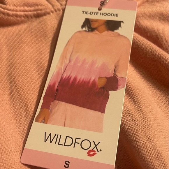 Wildfox Pink and White Tie Dye Hoodie - Picture 8 of 11